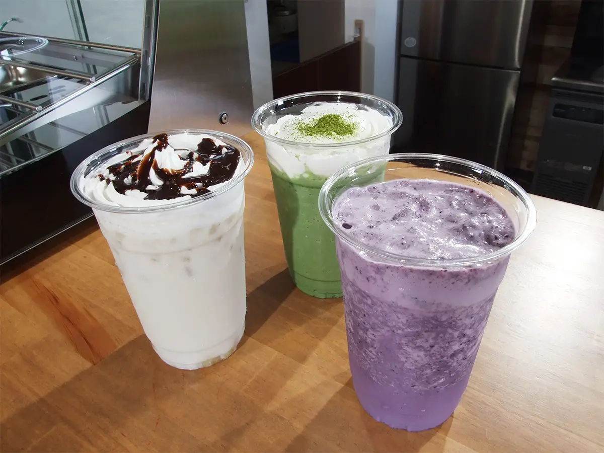 テランドリーカフェサウのカフェの様子