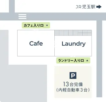 店舗の案内図
